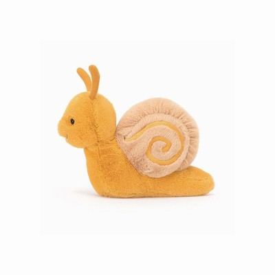 Jellycat Sandy Snail Australia | 253814TAC